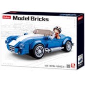 Cobra GT40 Building Brick Kit - 172 Pieces, Ages 6+