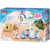 Paradise Beach Building Brick Kits - 102 Pieces, Ages 6+