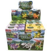 Dinosaur Building Brick Kits - 8 Designs, Assorted