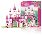 Girl's Dream Castle Building Brick Kits - 271 Pieces image number null