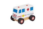 Ambulance Building Blocks - Wooden Puzzle