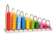 Add and Subtract Abacus Toys - Colorful Beads 1-10