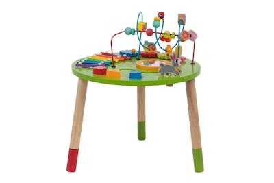 Wooden Activity Table for Toddlers