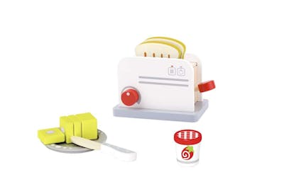 Wooden Toaster Playsets - Accessories Included