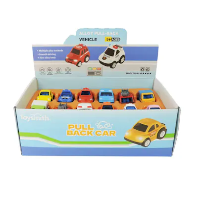 Mini Diecast Pull Back Cars -24 Assorted