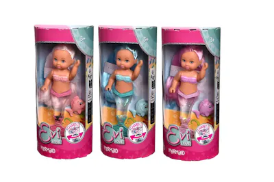 Evi Love Mermaid Dolls, 7.1" - Assorted