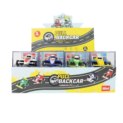 Diecast Pull-Back Racing Car - Assorted
