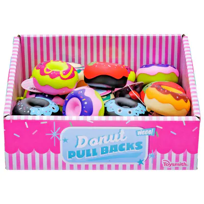 Donut Pull-Back Vehicles - Assorted