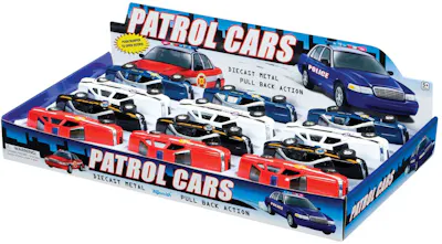 Pull-Back Patrol Cars - Assorted