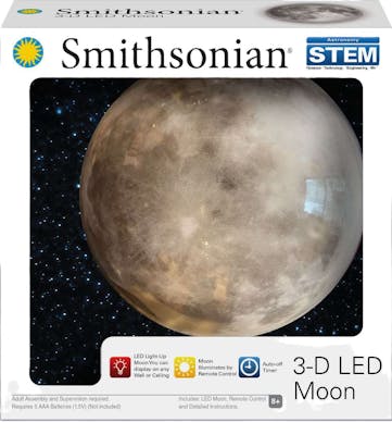 Smithsonian 3D LED Moon Kit - 7"