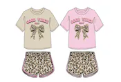 Girls Shorts 2pc Set, Size 4-6X