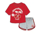 Girls Shorts 2pc Set, Size 4-6X