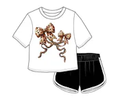 Girls Shorts 2pc Set, Size 4-6X