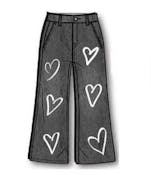 Girls Denim Jeans - Assorted Sizes, 72pcs