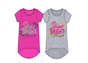 Girls T-Shirt Dresses - Size 4-6X