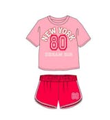 Girls 2pc Dolphin Short Sets - Size 7-16