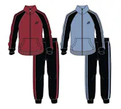 Boys Tricot Jacket and Pant Sets, Size 2T-4T