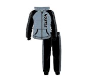 Boys' Fleece Hooded Jacket Set, Blue, 2-4