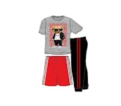 Boys' Activewear Set, Red, 3pc, 2-4