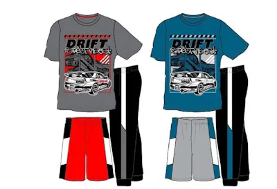 Boys Tricot Pant Set - 3pc, Size 8-16