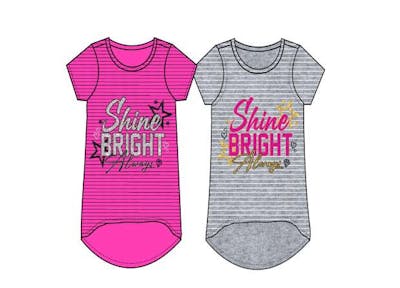 Girls T-Shirt Dresses - Size 7-16