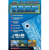All-Purpose Blue Tarps - 6' x 8'