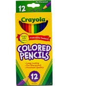 Crayola Colored Pencils - 12 Count, Pre-Sharpened