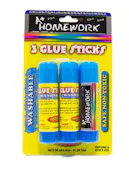 Washable Glue Sticks - 3 Pack