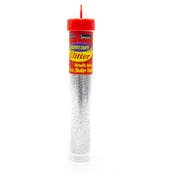 Silver Glitter Tube Shakers - Non-toxic, 0.6 oz