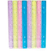 12'' Plastic Rulers - Assorted Colors
