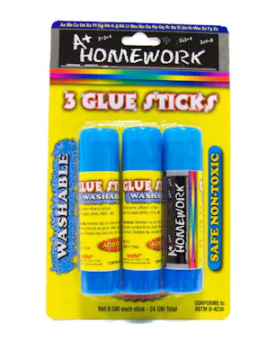 Washable Glue Sticks - 3 Pack