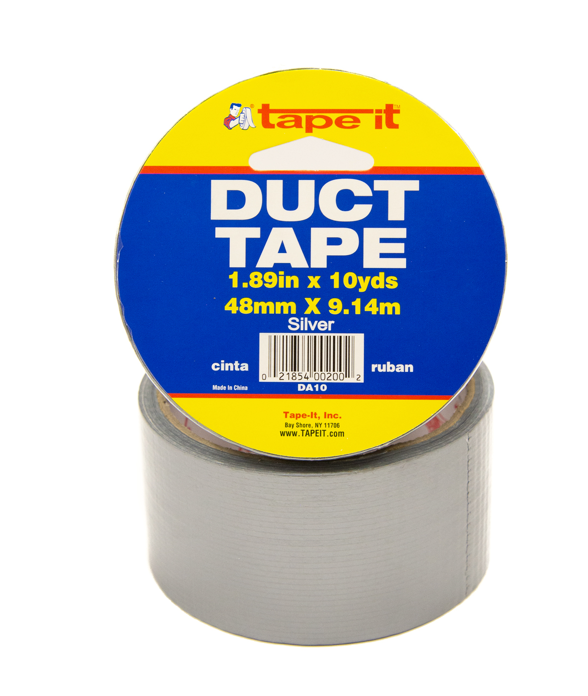 978 Silver Bazic 1.89 X 10 Yard Colored Duct Tape Each 