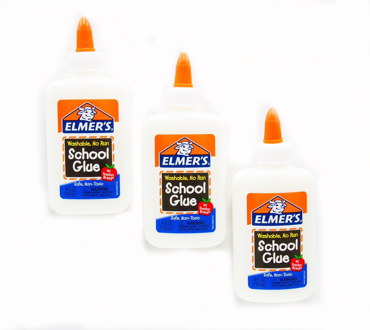 Elmer's White School Glue, Washable (4 oz.)