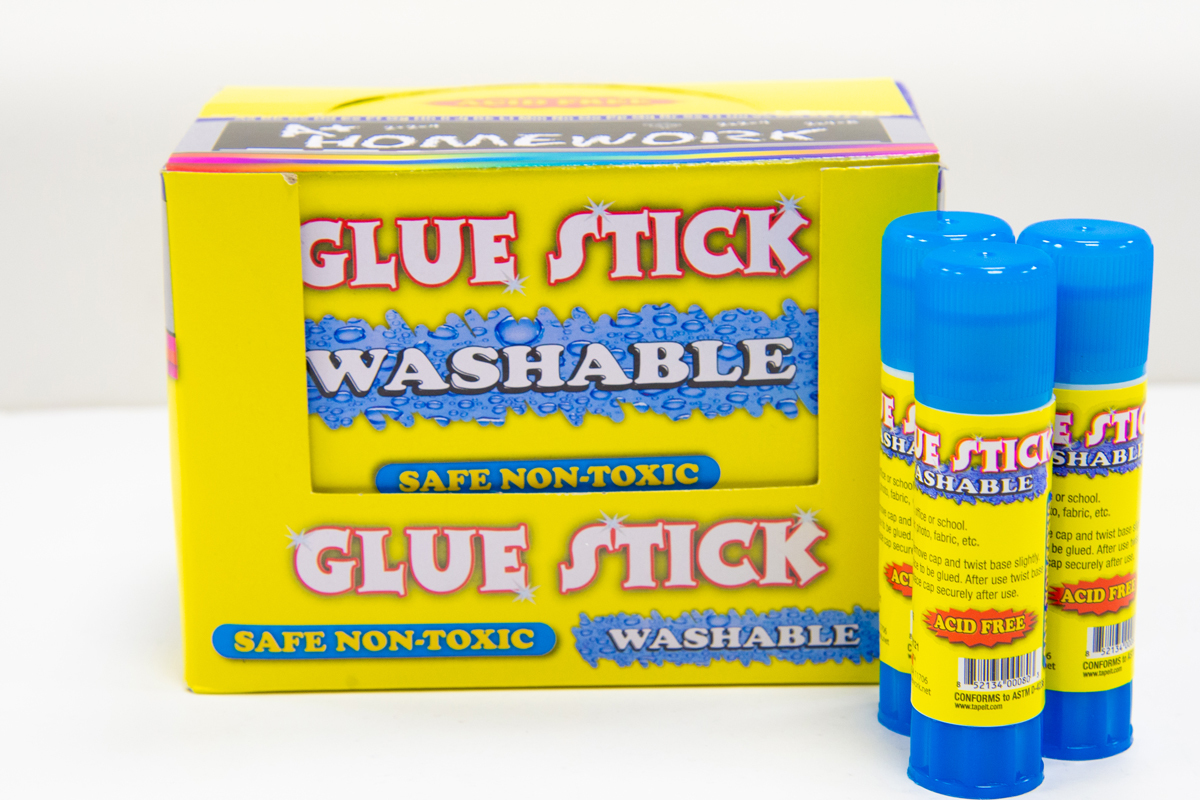 Wholesale Glue Sticks - 0.28 oz, Washable