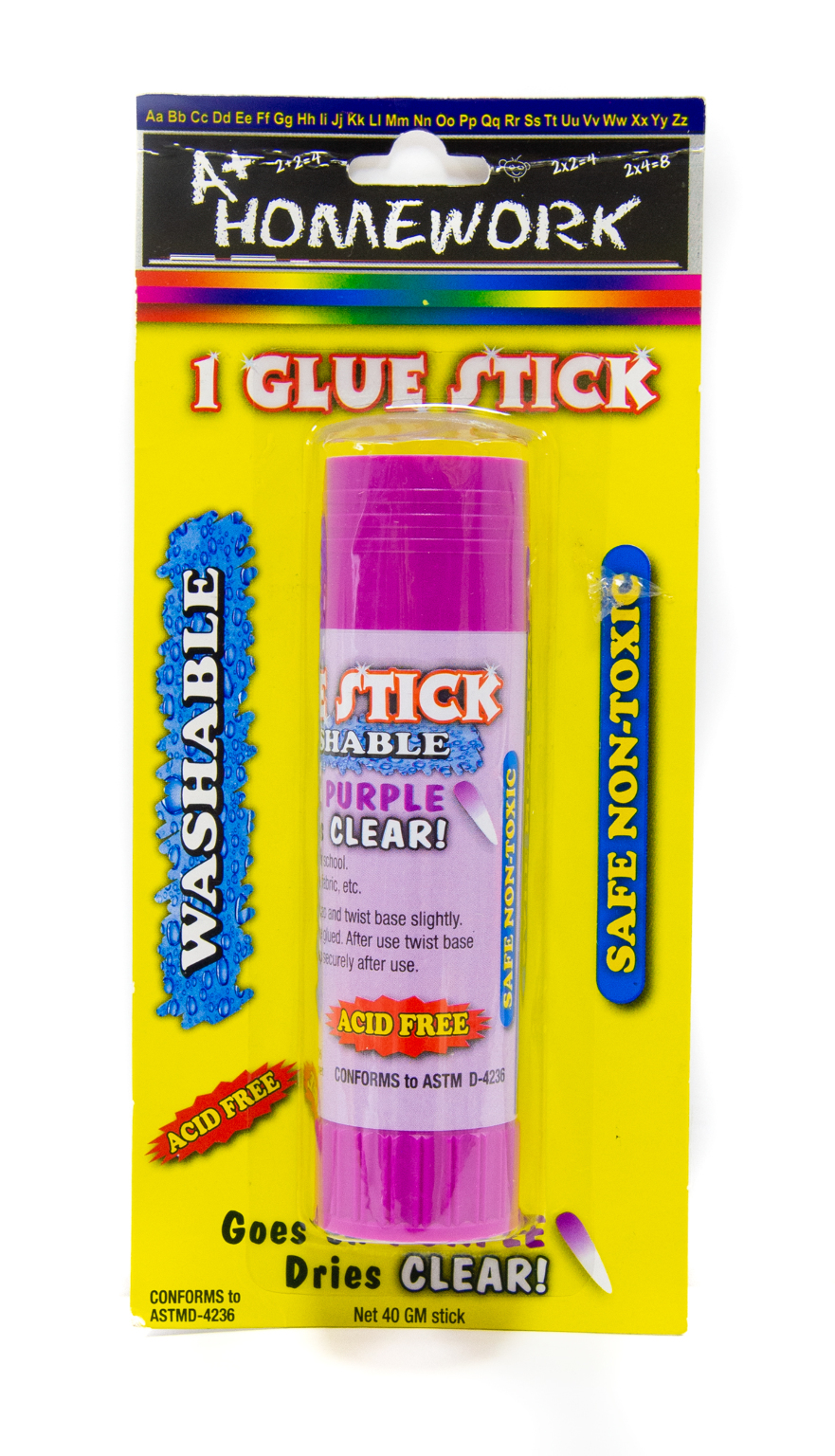 Glue Sticks, 4-Pack