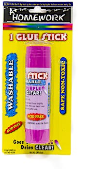 Glue Sticks - 6 Count Glue Stick, Bulk 0.32 oz Purple Glue Stick – Glue  Sticks for Kids School Supplies, Washable Glue Sticks Bulk, School Glue and