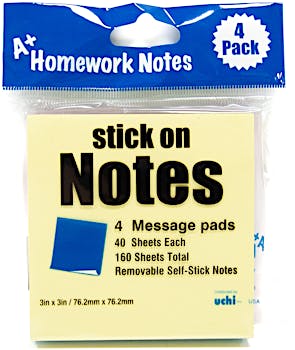 Blue Sticky Notes Mineral Rock Sticky Notes Big Sticky Notes Colorful  Sticky Notes Post It Notes Desk Accessories Desk Pads 