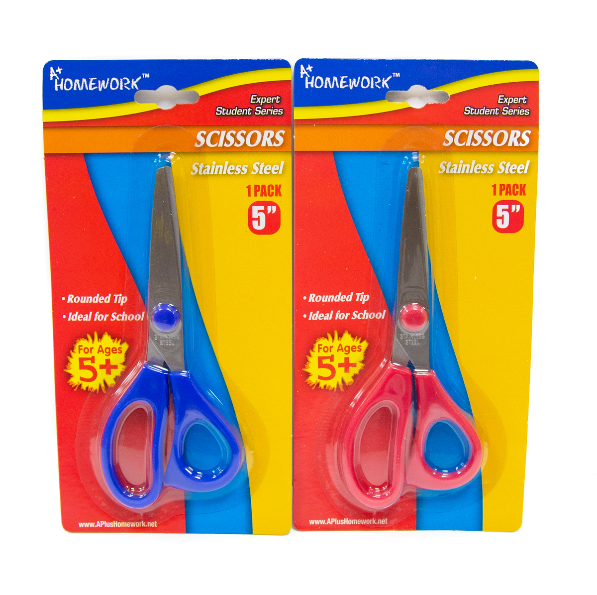 Wholesale School Scissors - Assorted Colors, 4.5 - DollarDays