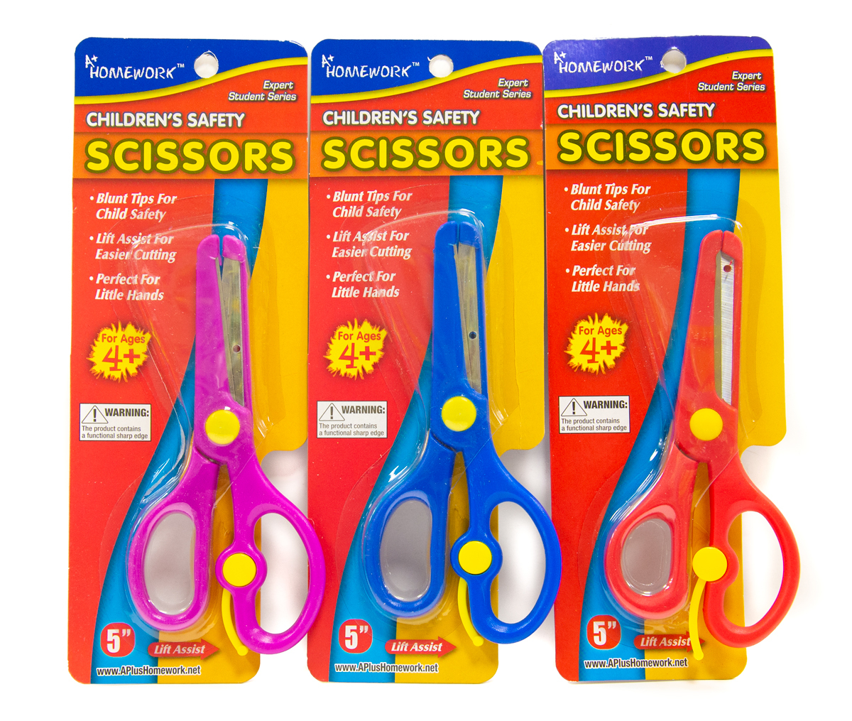 5 Blunt Tip School Scissors - School to Home Individual Student