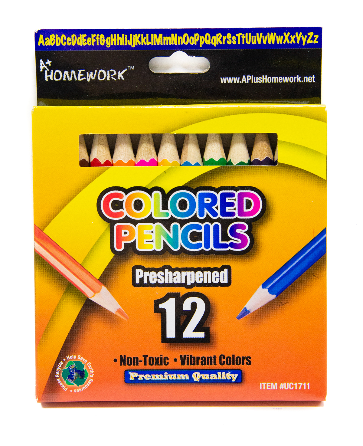 12/48 Count Long-lasting Colored Pencils Presharpened Color Pencil