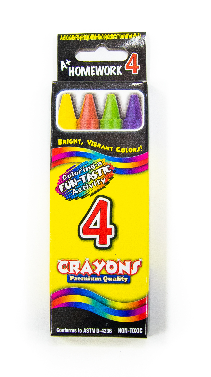 Wholesale Jumbo Crayon in 8 Pack - DollarDays