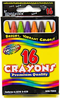 Pen + Gear Classic Crayons, 400 Count in Class Pack, 16 Assorted Colors 