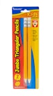 #2 Triangular Pencils - Yellow, Pre-Sharpened, 2 Count image number null