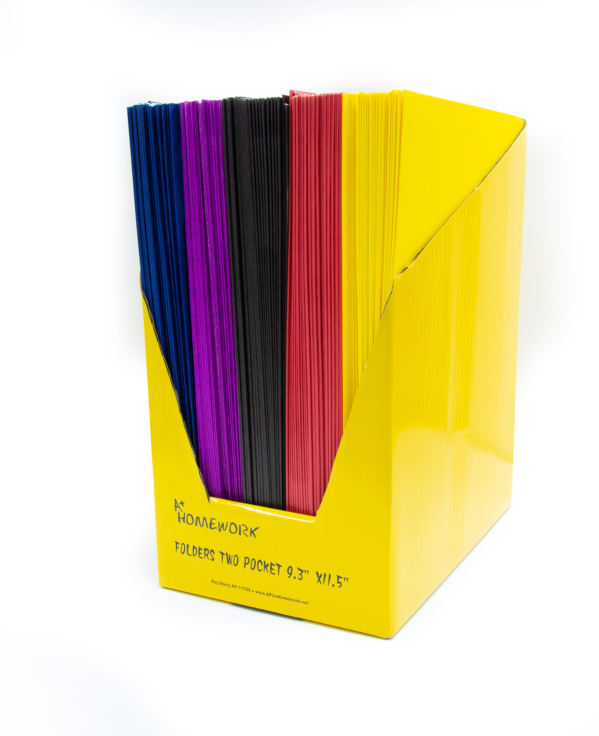 Bulk School Supplies Wholesale Lot Box of 96 Two Pocket Fun Designs Folders 