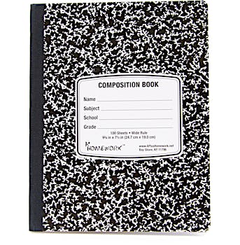 48 Bulk Composition Book Primary Journal 100 Ct. Grey - at