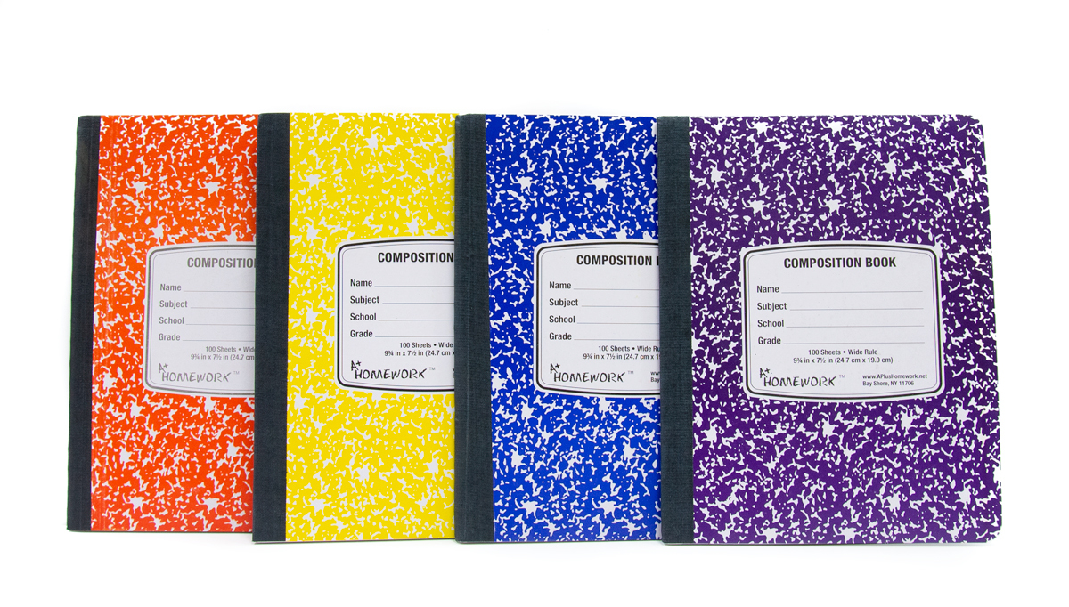 Bulk School Supplies Wholesale Case Pack of 48 Notebooks Composition Book Color 