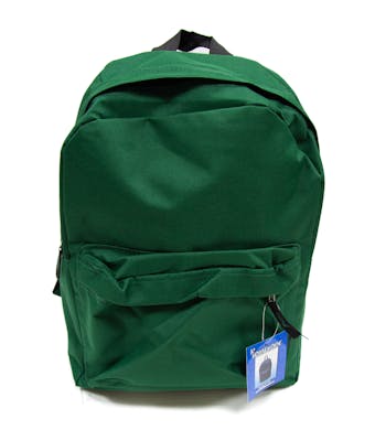15" Basic Backpacks - Green