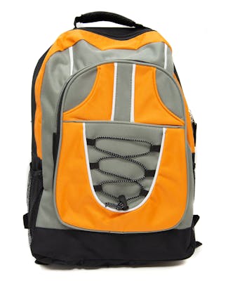 18" Classic Bungee Backpacks - Orange
