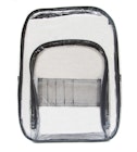 16" Clear Backpacks - Black Trim image number null