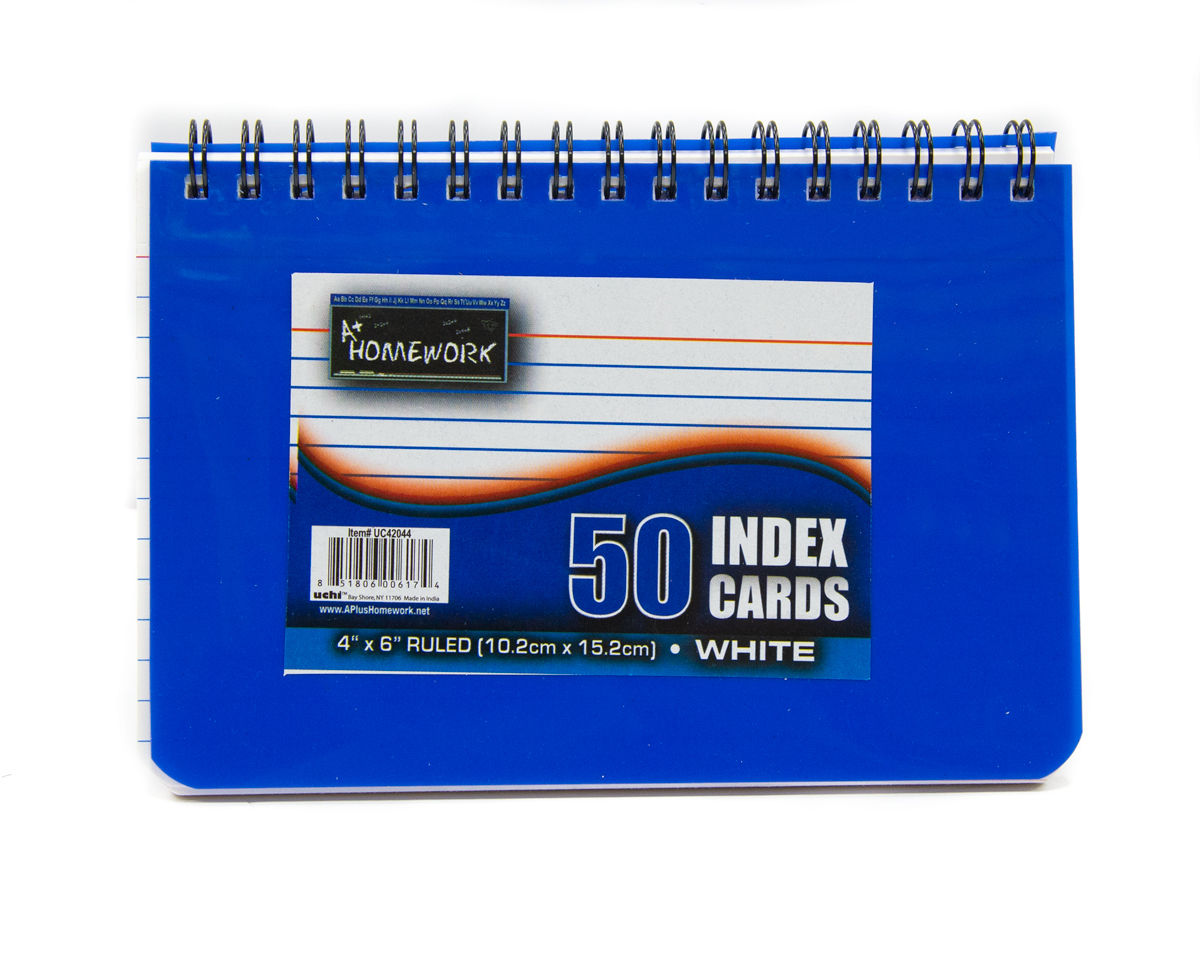 Wholesale Colored Index Cards - 60 Pack, 4 x 6 - DollarDays